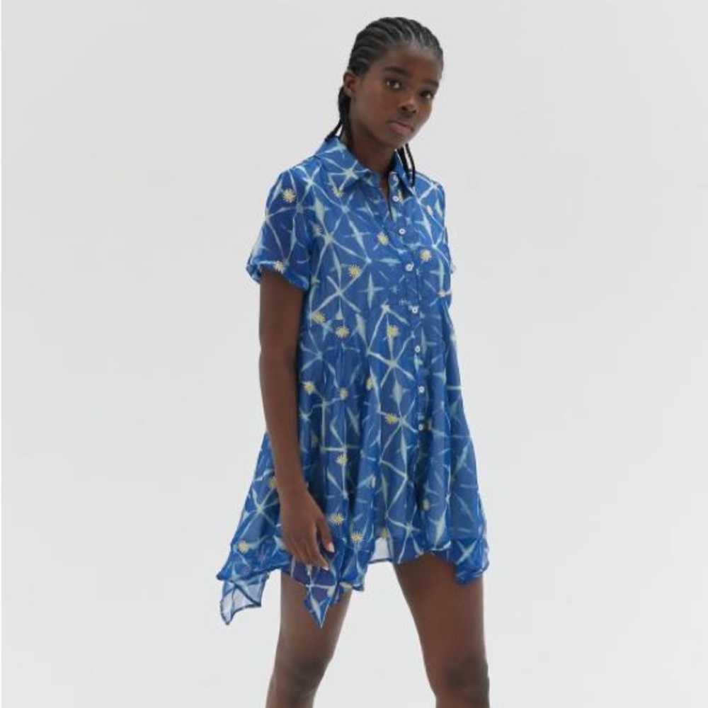 UO Ophelia Embroidered Dress